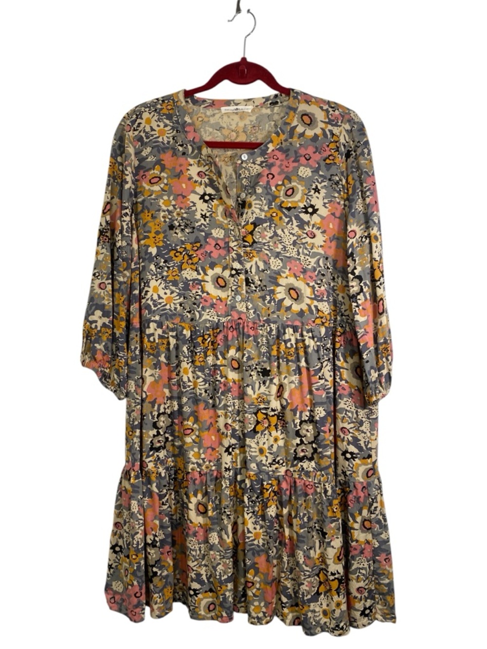 Natural Life Anita Tiered Dress - Picture 2 of 7